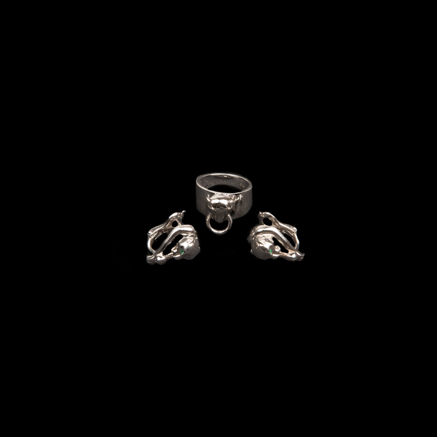“Torro” Earrings + Ring Set