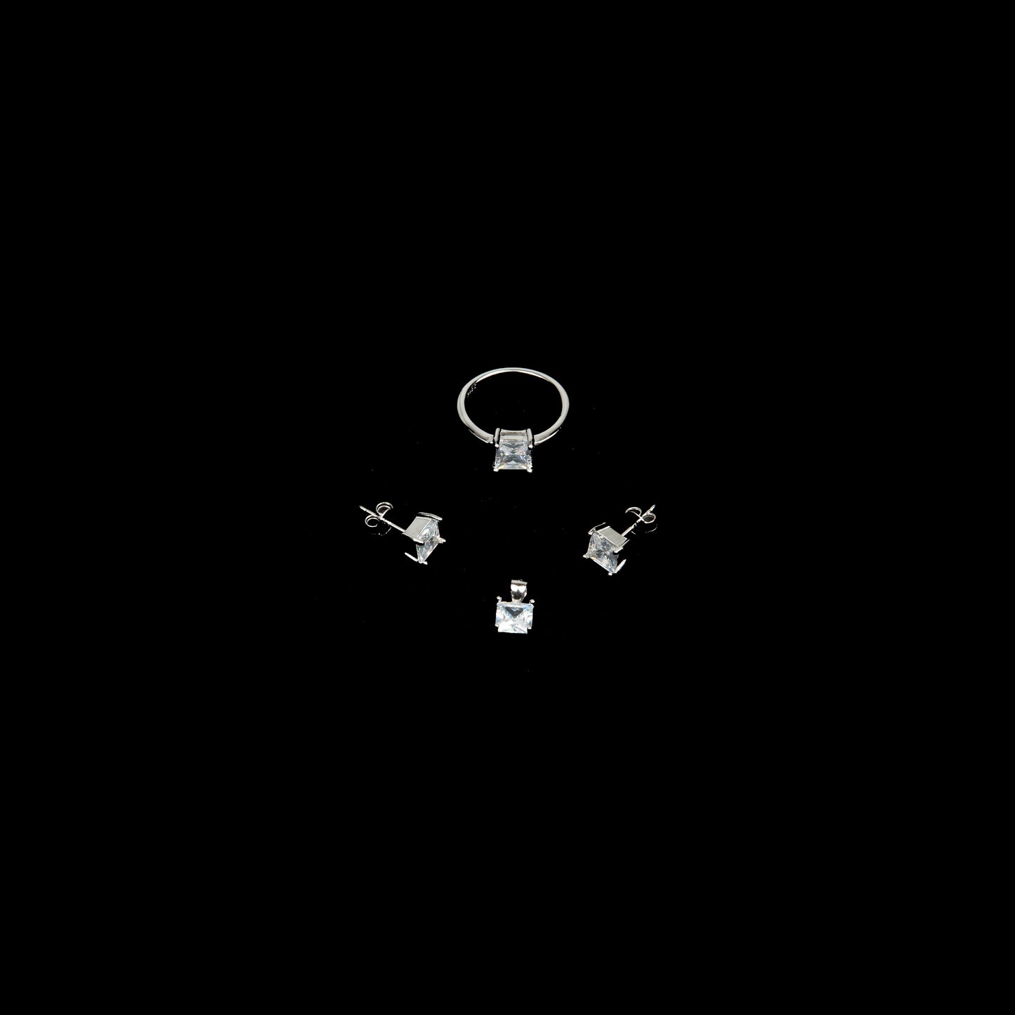 Set Argint cu Zirconiu cubic