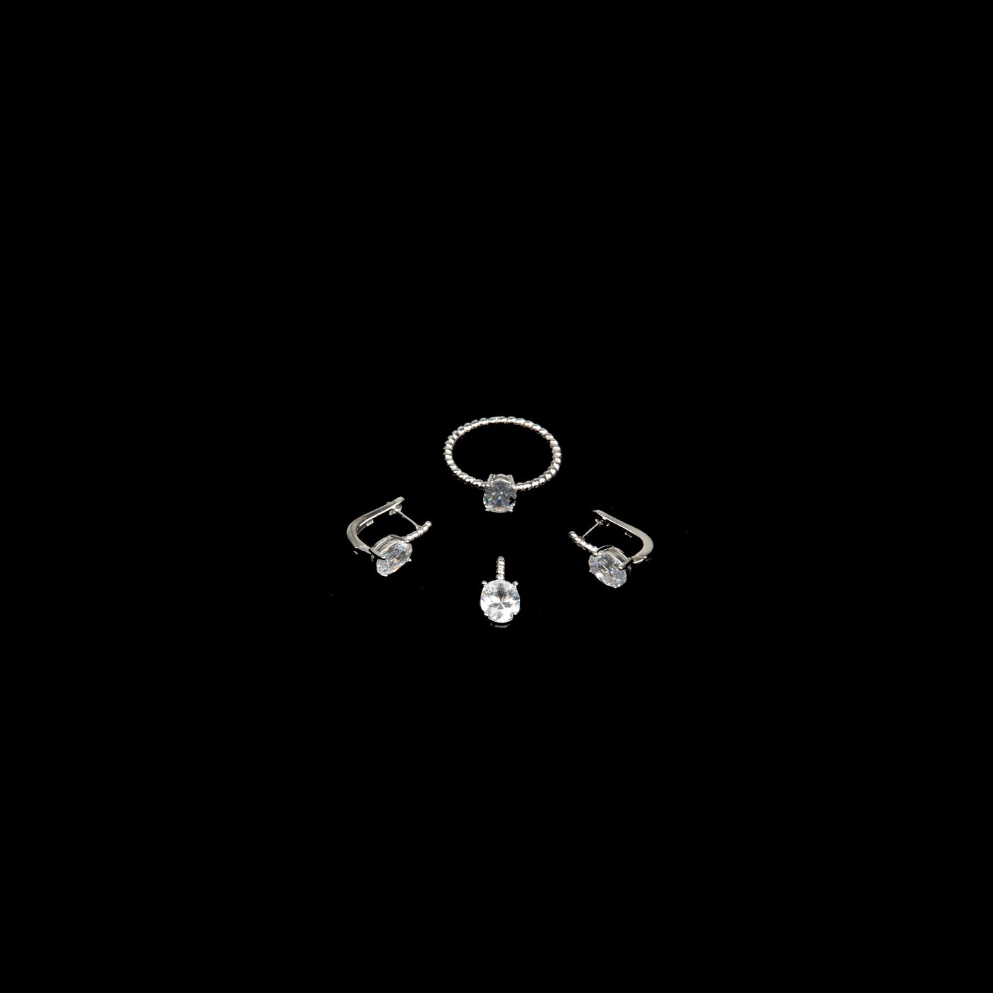 Set Argint cu Zirconiu cubic