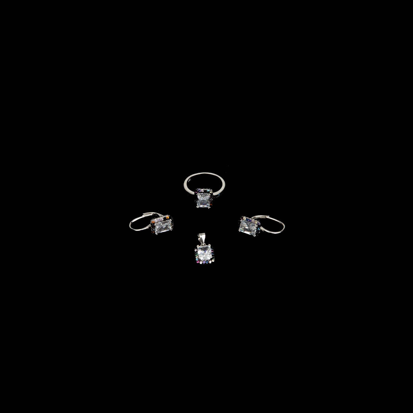 Set Argint cu Zirconiu cubic