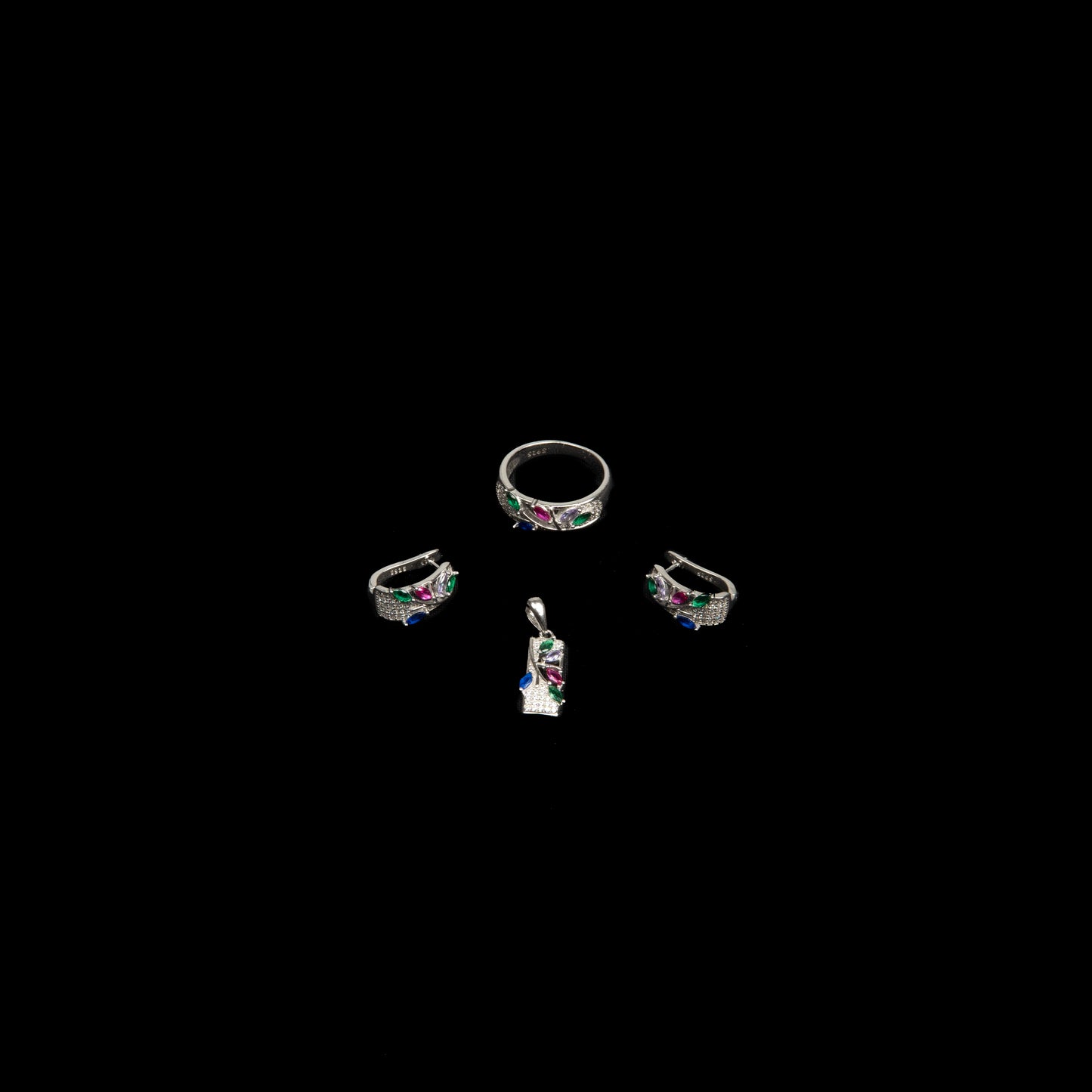 Set Argint cu Zirconiu cubic