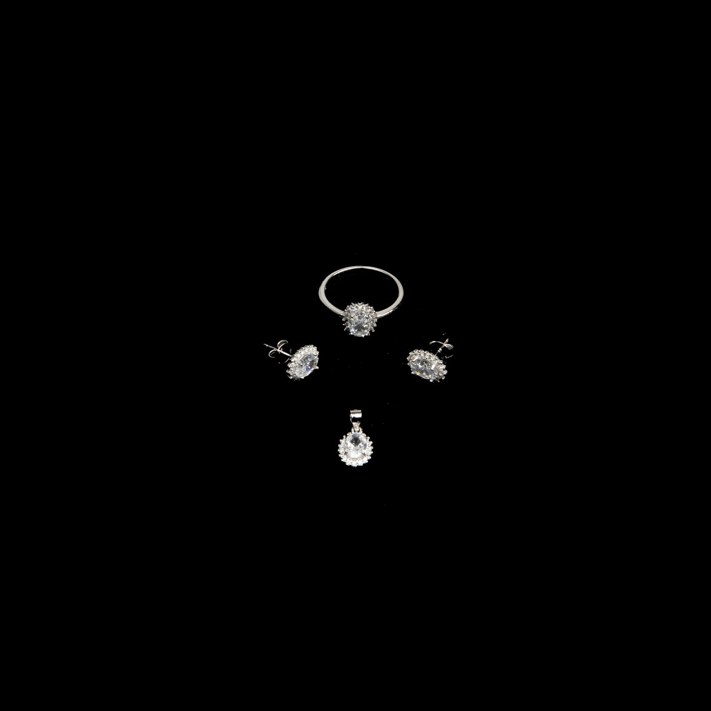 Set Argint cu Zirconiu cubic