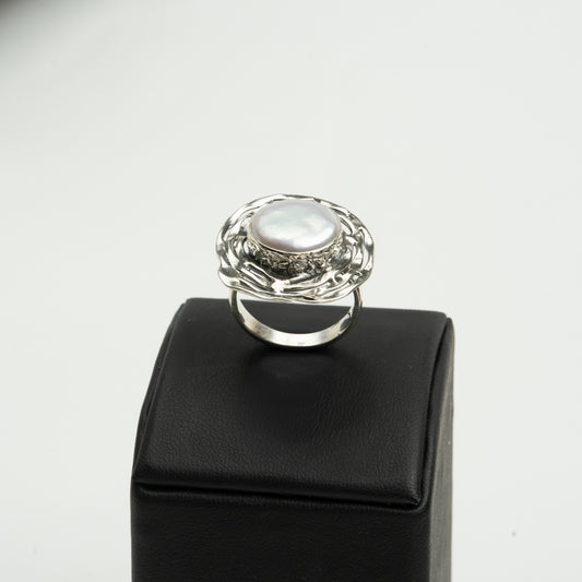 Inel Argint "Mother of Pearl" (48 - 60)