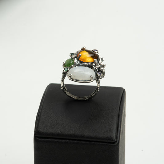 Inel Argint “Biome” (48 - 60)