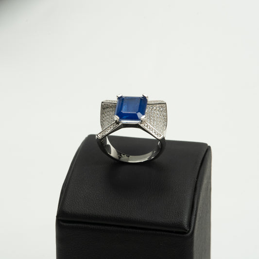 Inel Argint “Cobalt” (48 - 60)