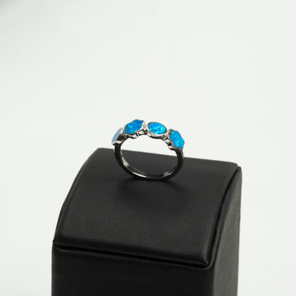 Inel Argint “Ocean Flower” (48 - 60)