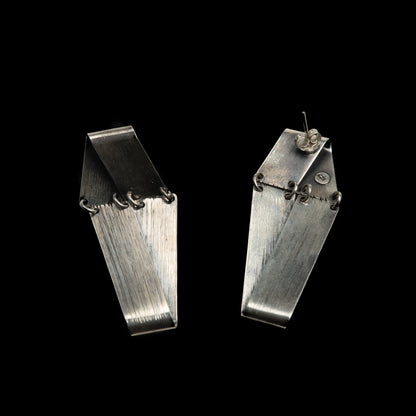 Cercei Argint "Folded"