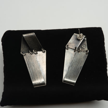 Cercei Argint "Folded"