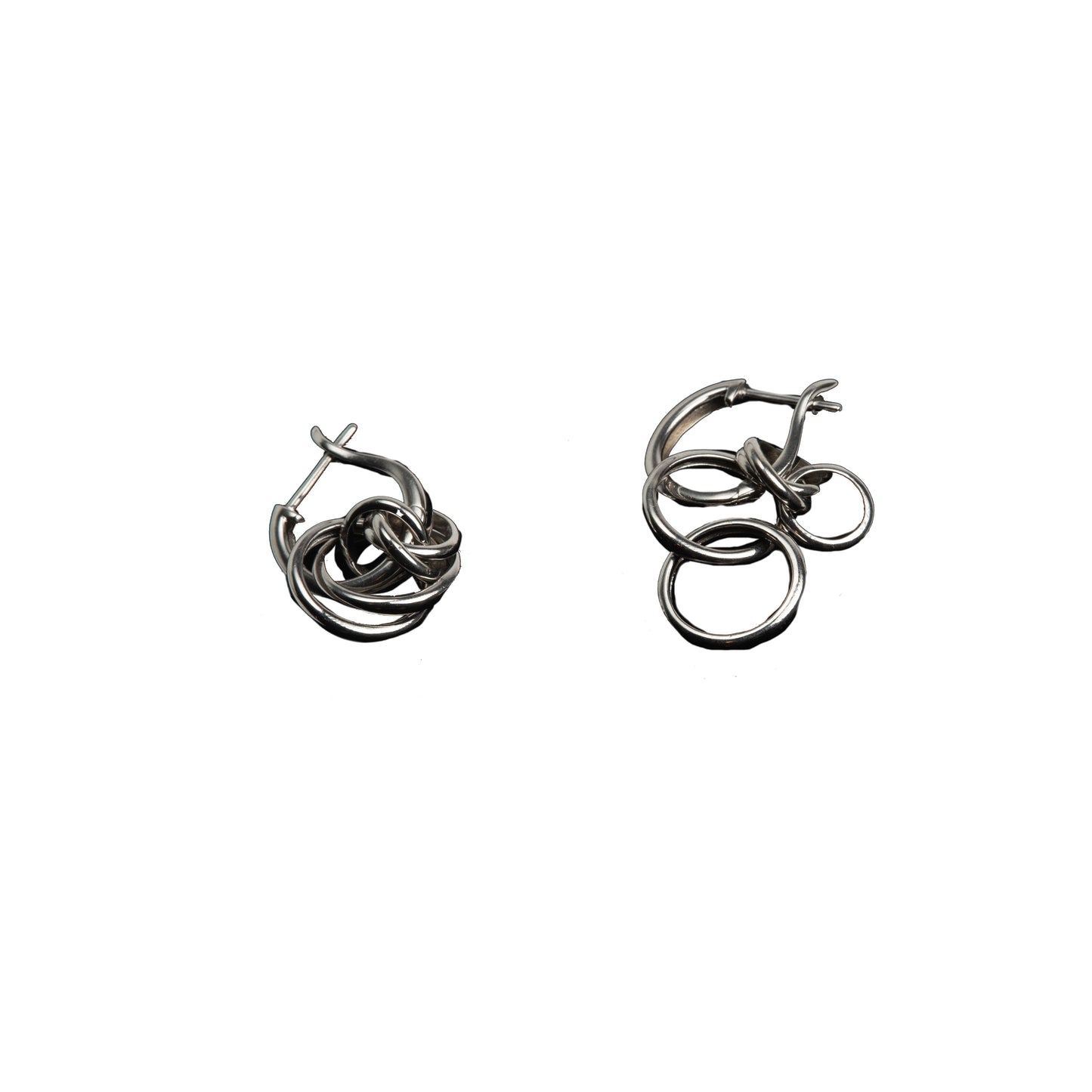 Cercei Argint "Harmony Rings"