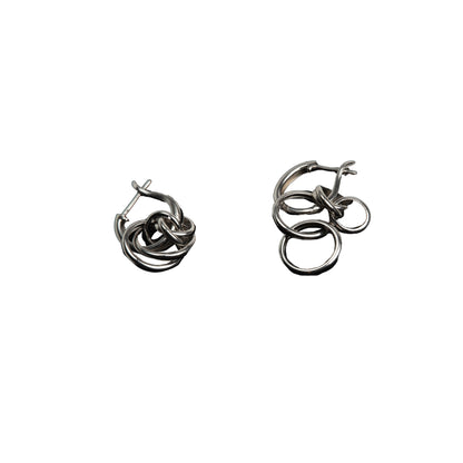 Cercei Argint "Harmony Rings"