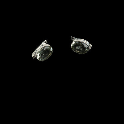 Cercei Argint "Black Pearl"