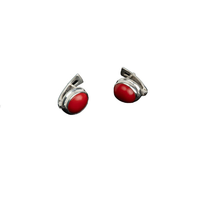 Cercei Argint "Scarlet Rouge"