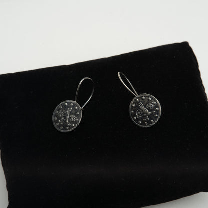 Cercei Argint "Coin"