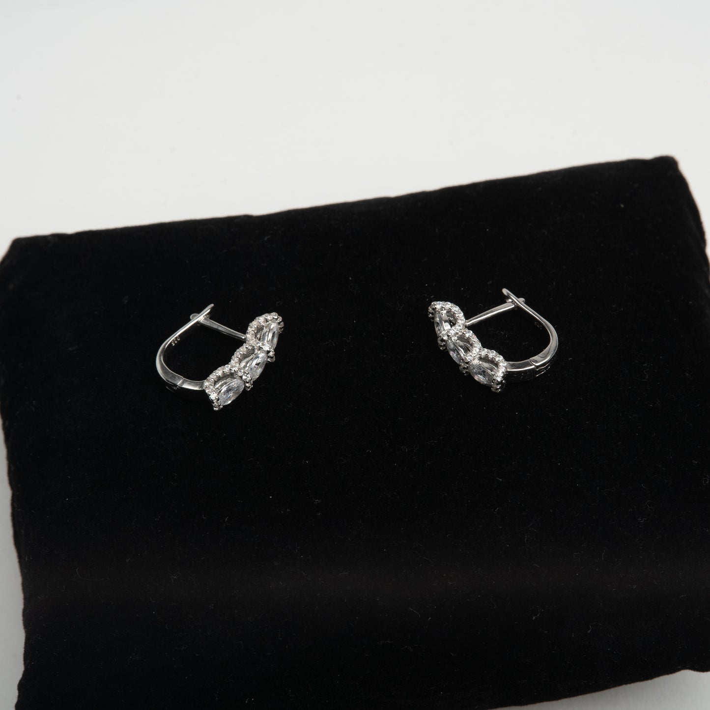 Cercei Argint "Triple Glow"