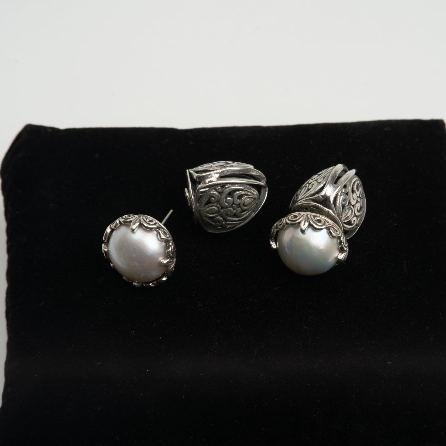 Cercei Argint "Roman Pearl"