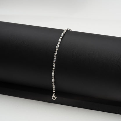 Brățară Argint “Chained Ice” (16cm - 22cm)
