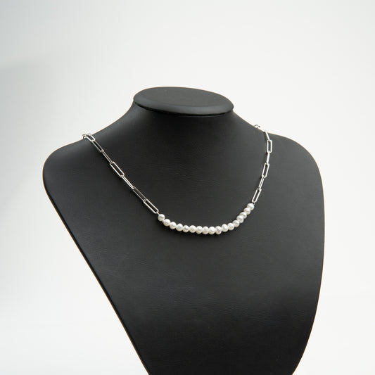Colier Argint "Timeless Pearls"