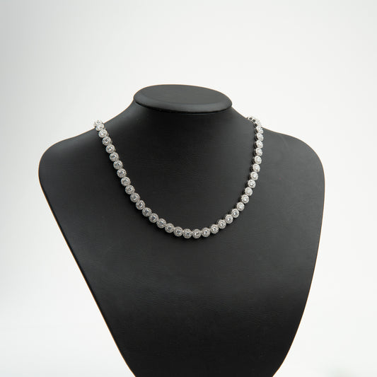 Colier Argint Tennis "Polar"