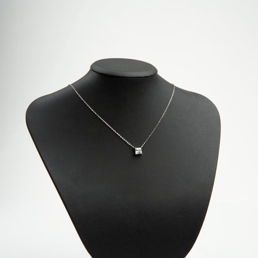 Colier Argint "Solitaire"