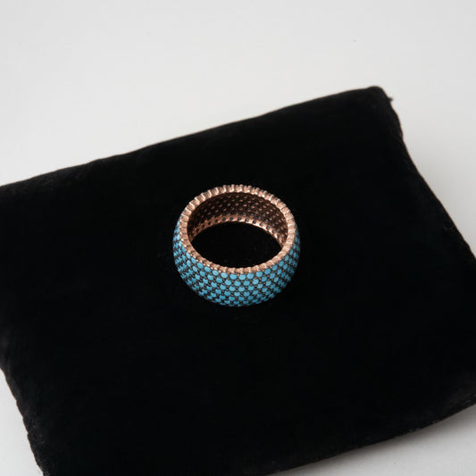 Inel Argint “Aquamarine” (48 - 60)