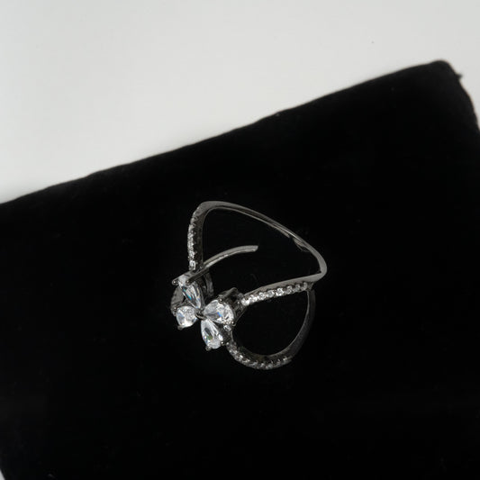 Inel Argint “Duality” (48 - 60)