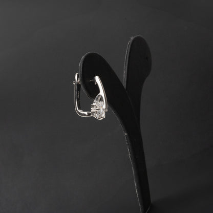 Cercei Argint "Square-off"