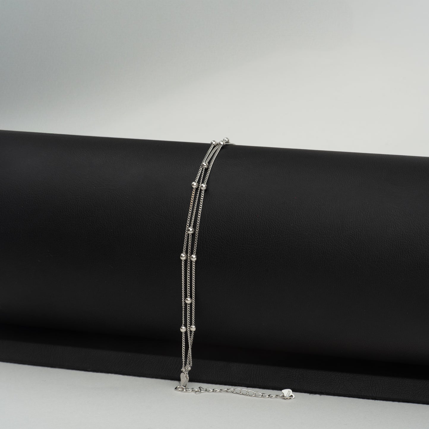 Brățară Argint "Silver Beads" (16cm - 22cm)