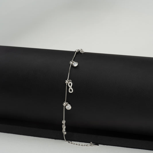 Brățară Argint "Eternal Glow" (16cm - 22cm)