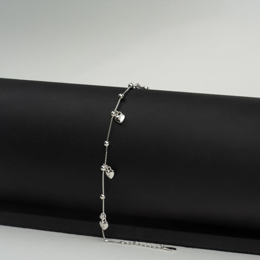 Brățară Argint "Heartfelt Charm" (16cm - 22cm)