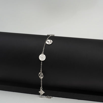 Brățară Argint "Silver Charms" (16cm - 22cm)