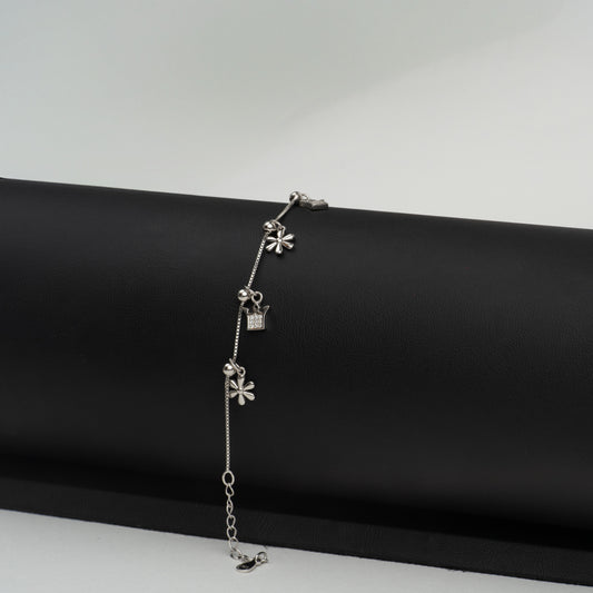 Brățară Argint "Royal Charms" (16cm - 22cm)