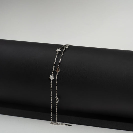 Brățară Argint "Silver Stars" (16cm - 22cm)