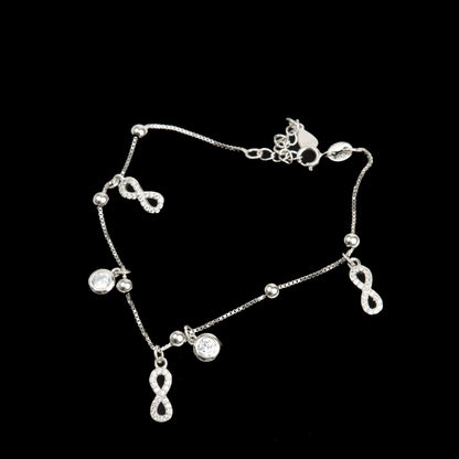 Brățară Argint "Eternal Glow" (16cm - 22cm)