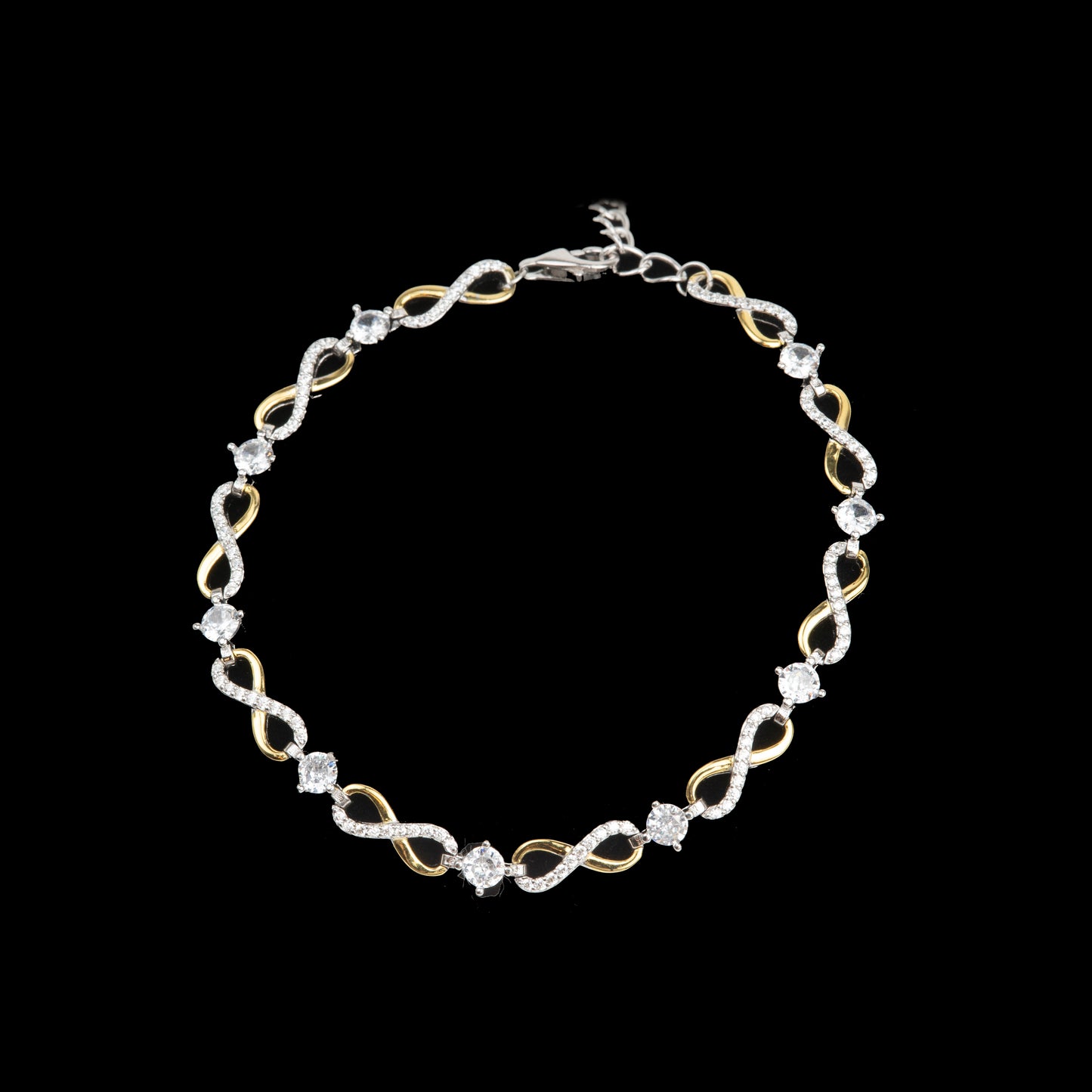 Brățară Argint "Infinite Radiance" (16cm - 22cm)