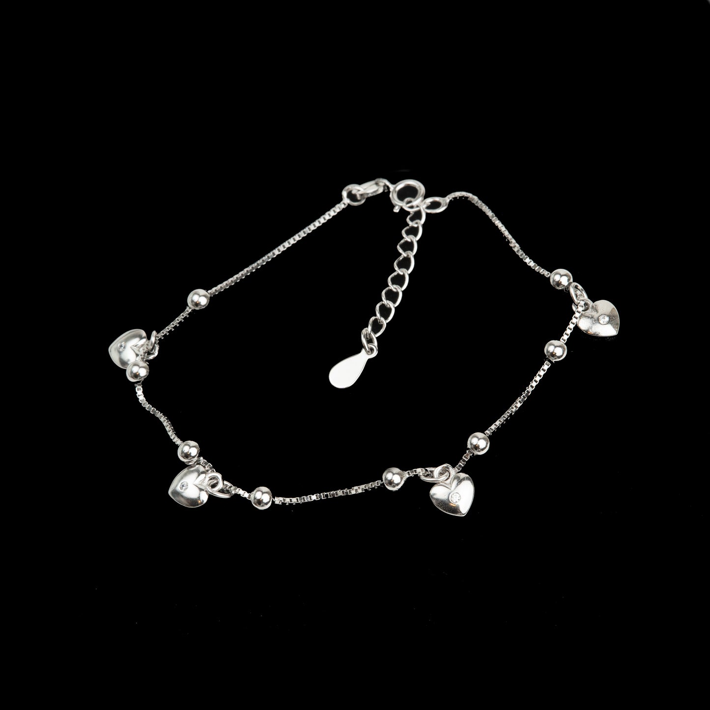 Brățară Argint "Heartfelt Charm" (16cm - 22cm)