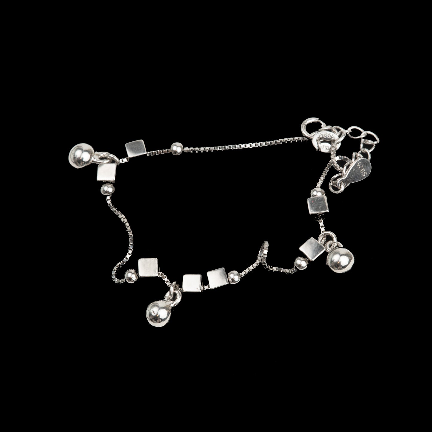 Brățară Argint "Silver Shapes" (16cm - 22cm)