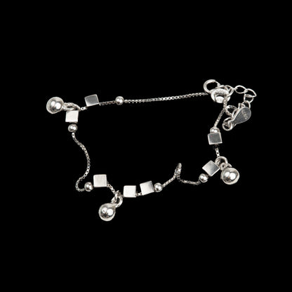 Brățară Argint "Silver Shapes" (16cm - 22cm)