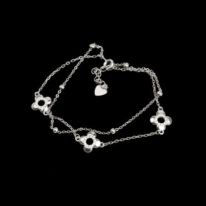 Brățară Argint "Radiant Crosses" (16cm - 22cm)