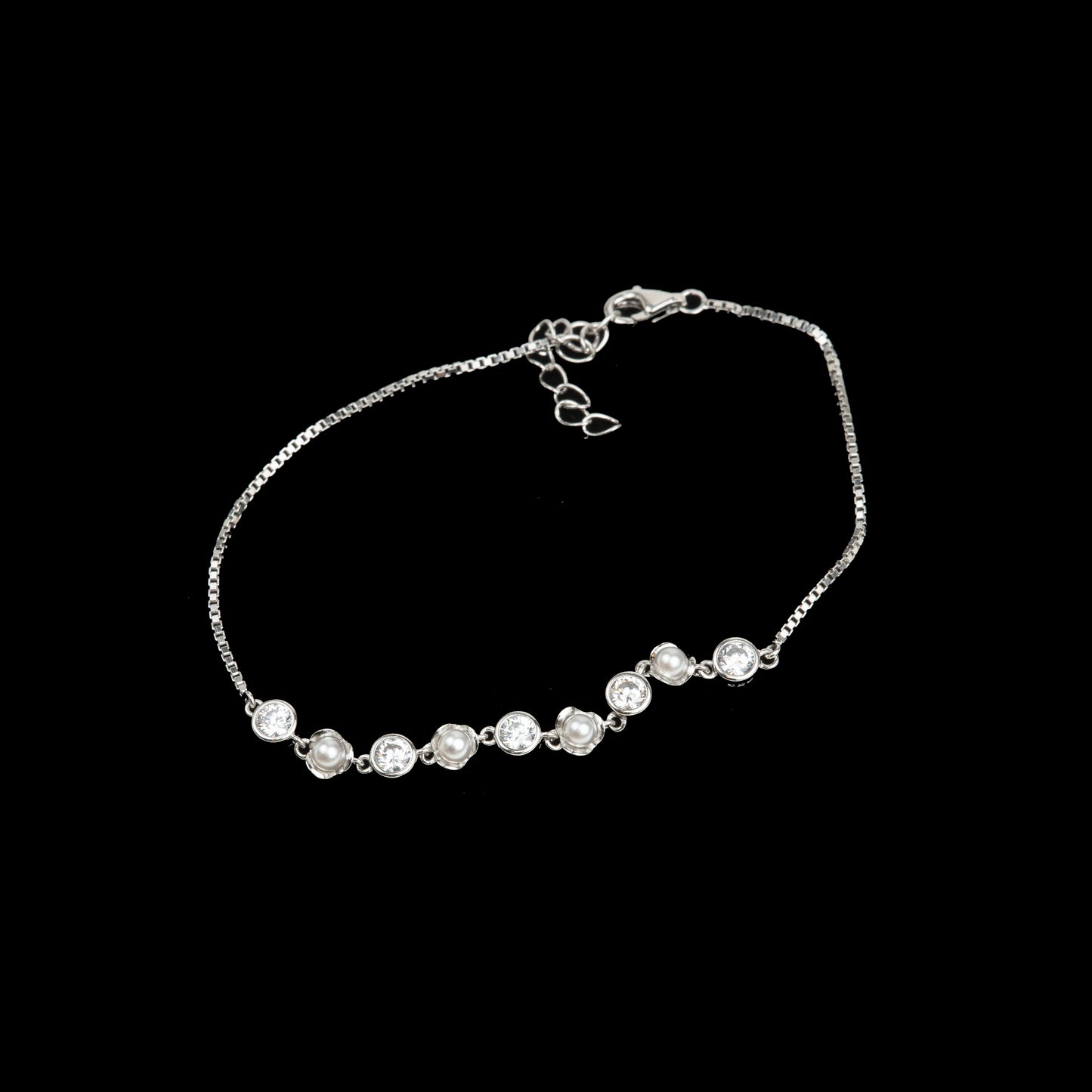 Brățară Argint "Mother Of Pearl" (16cm - 22cm)