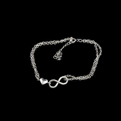 Brățară Argint "Infinite Love" (16cm - 22cm)