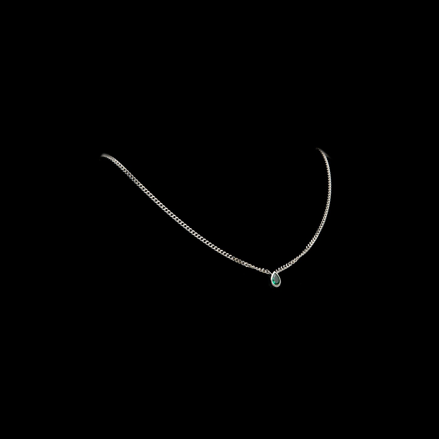 Colier Argint "Forest Tear"