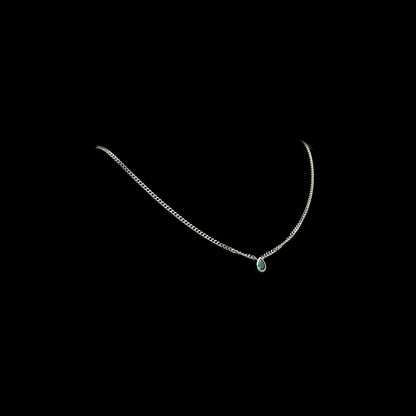 Colier Argint "Forest Tear"