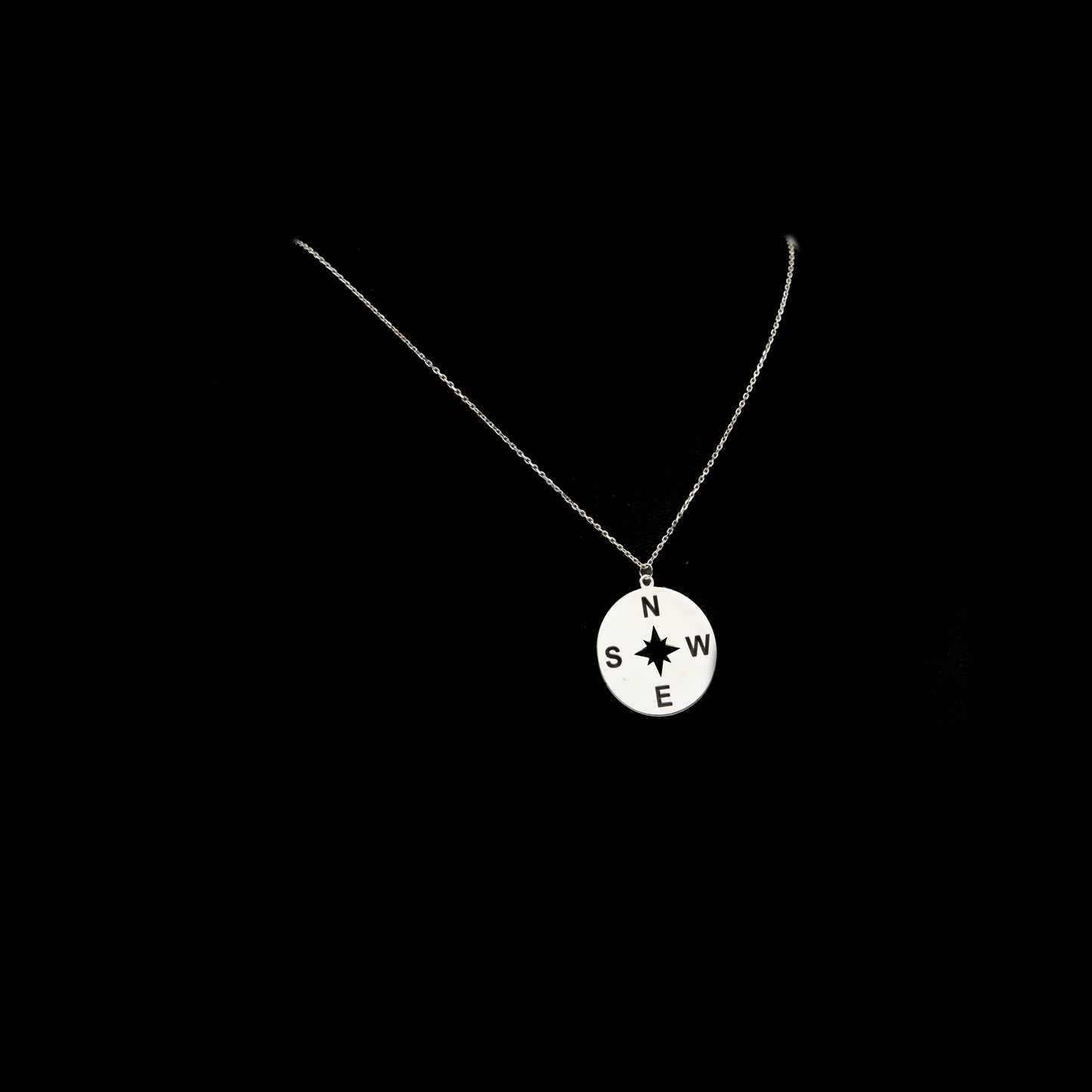 Colier Argint "Compass"