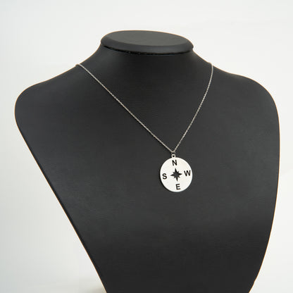 Colier Argint "Compass"