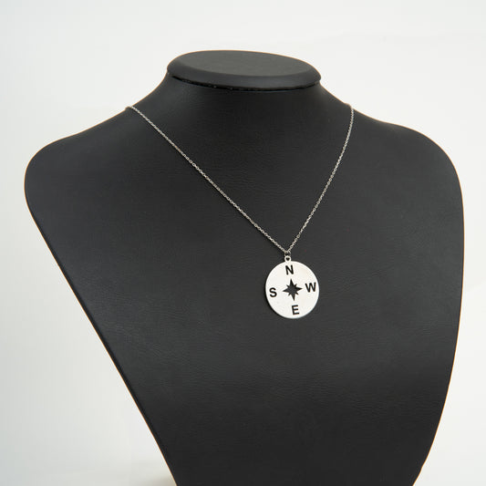 Colier Argint "Compass"