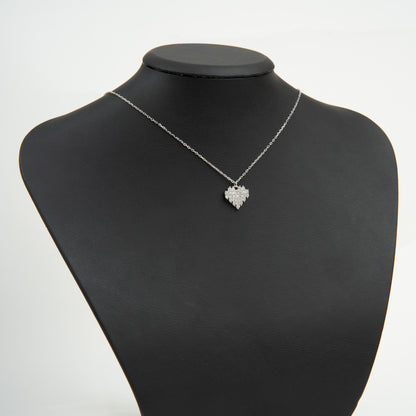 Colier Argint "One Hearted"