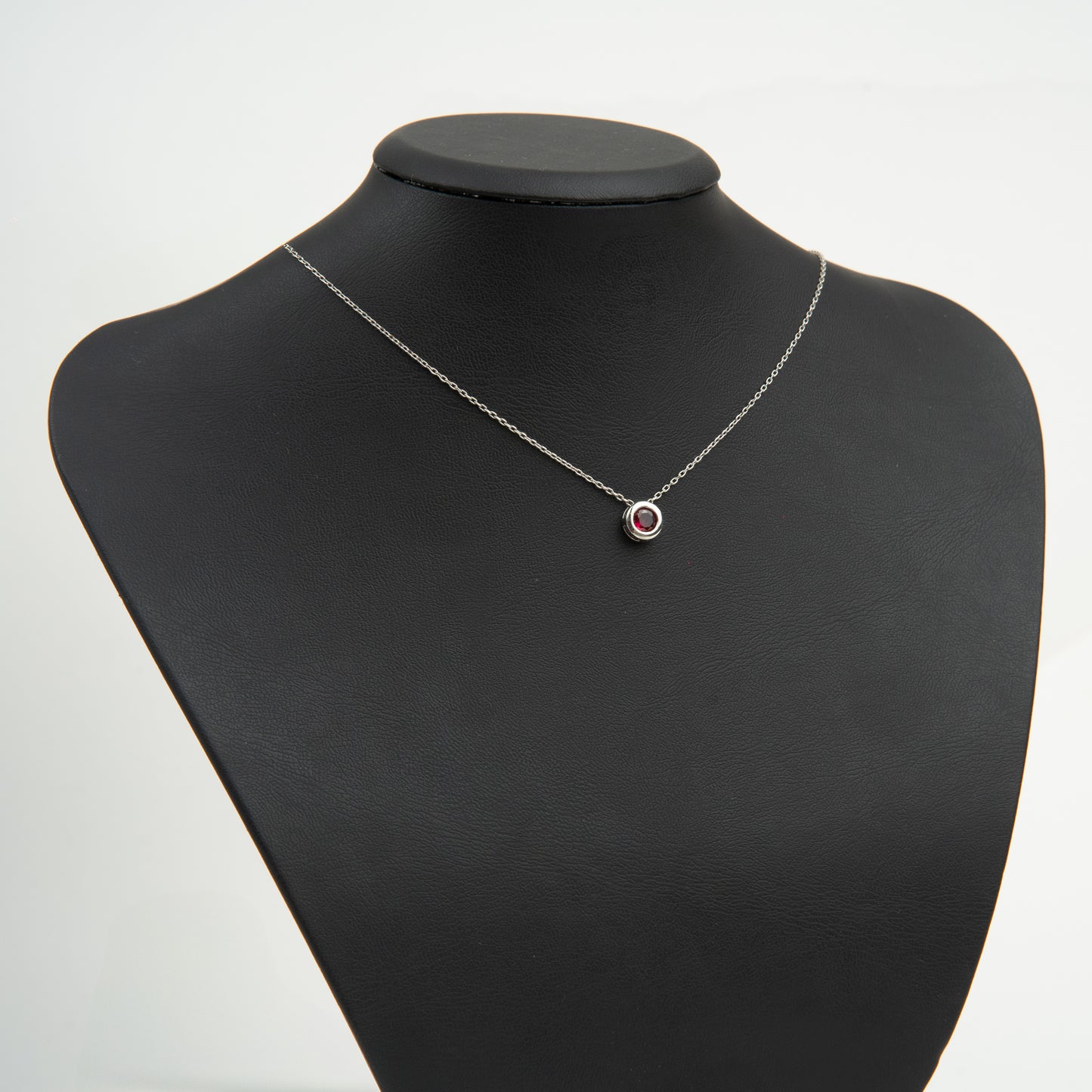 Colier Argint "Royal Ruby"