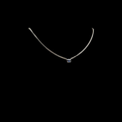 Colier Argint "Deep Ocean"