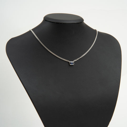 Colier Argint "Deep Ocean"