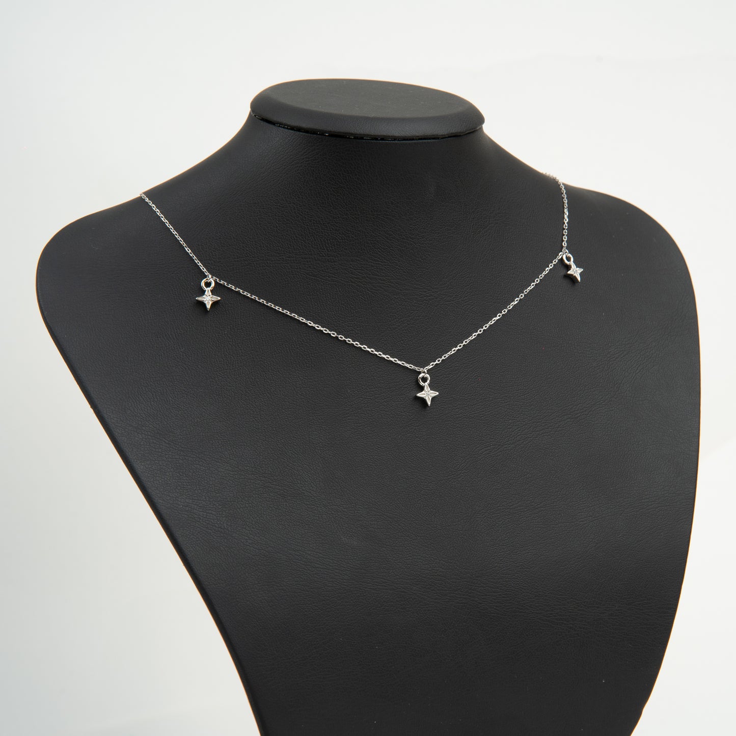 Colier Argint "Triple Star"